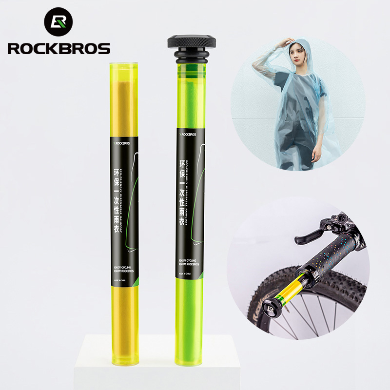 Summer Rain Clothing - ROCKBROS Bicycle Raincoat Thickened For Men
