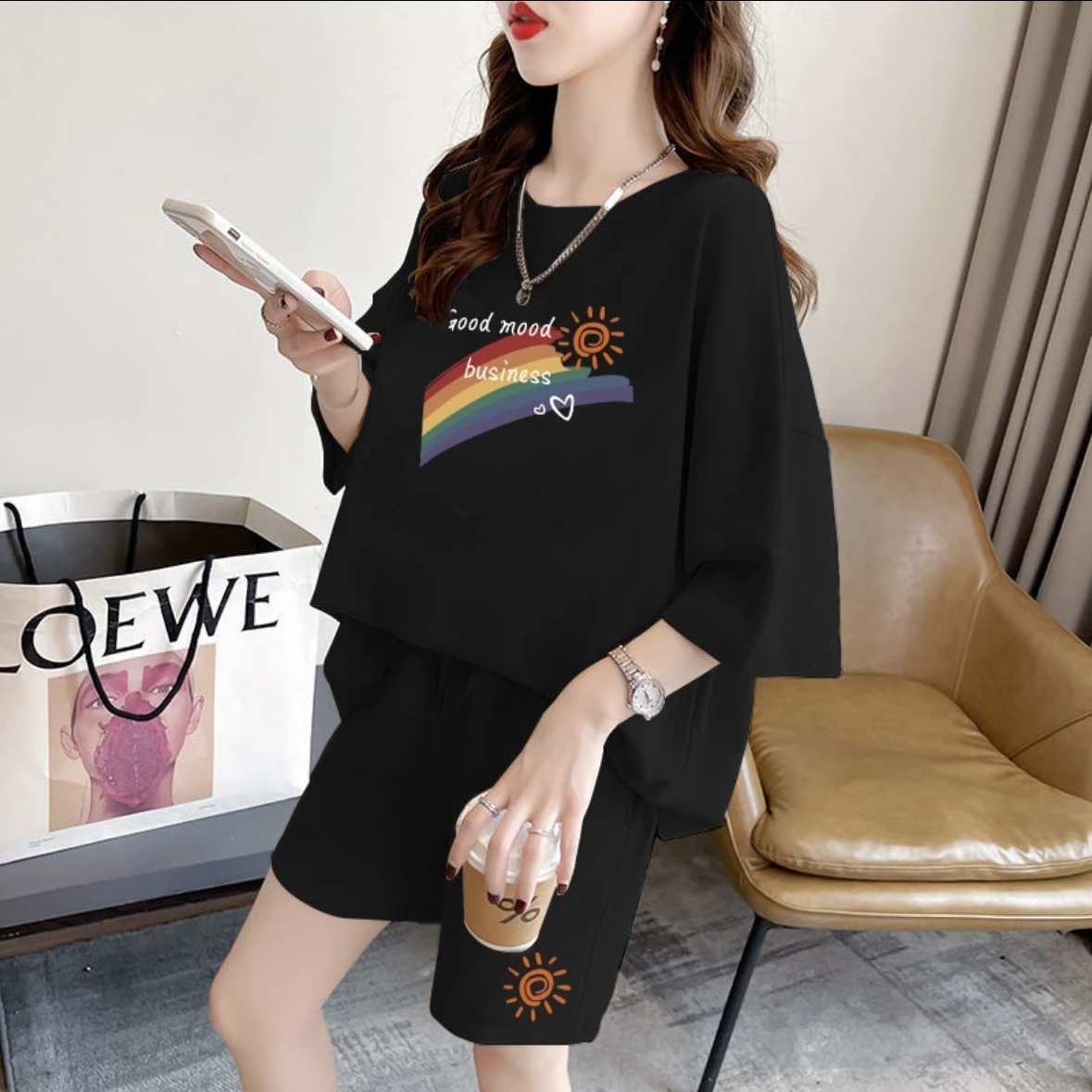 Summer Clothing Beach - Fashion women's summer shorts set, sportswear,