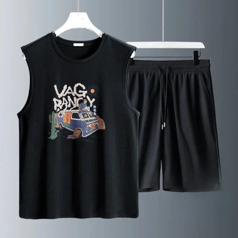 Men's Tank Top Sets 2026 Summe - Summer Clothing Beach recension och pris