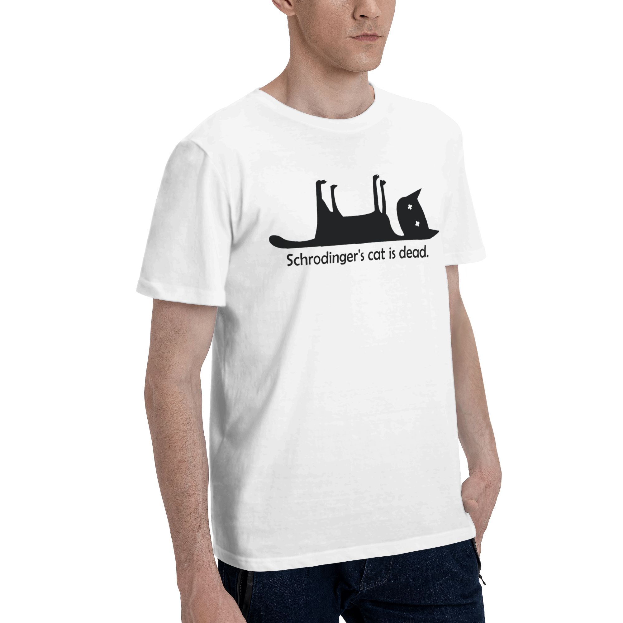 Schrodinger's Cat is Dead T-Sh - Summer Clothing Ideas Men recension och pris