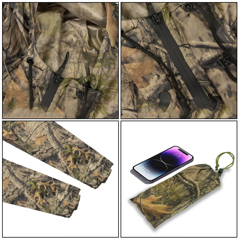 Camouflage Long Raincoat for M - Summer Rain Clothing recension och pris