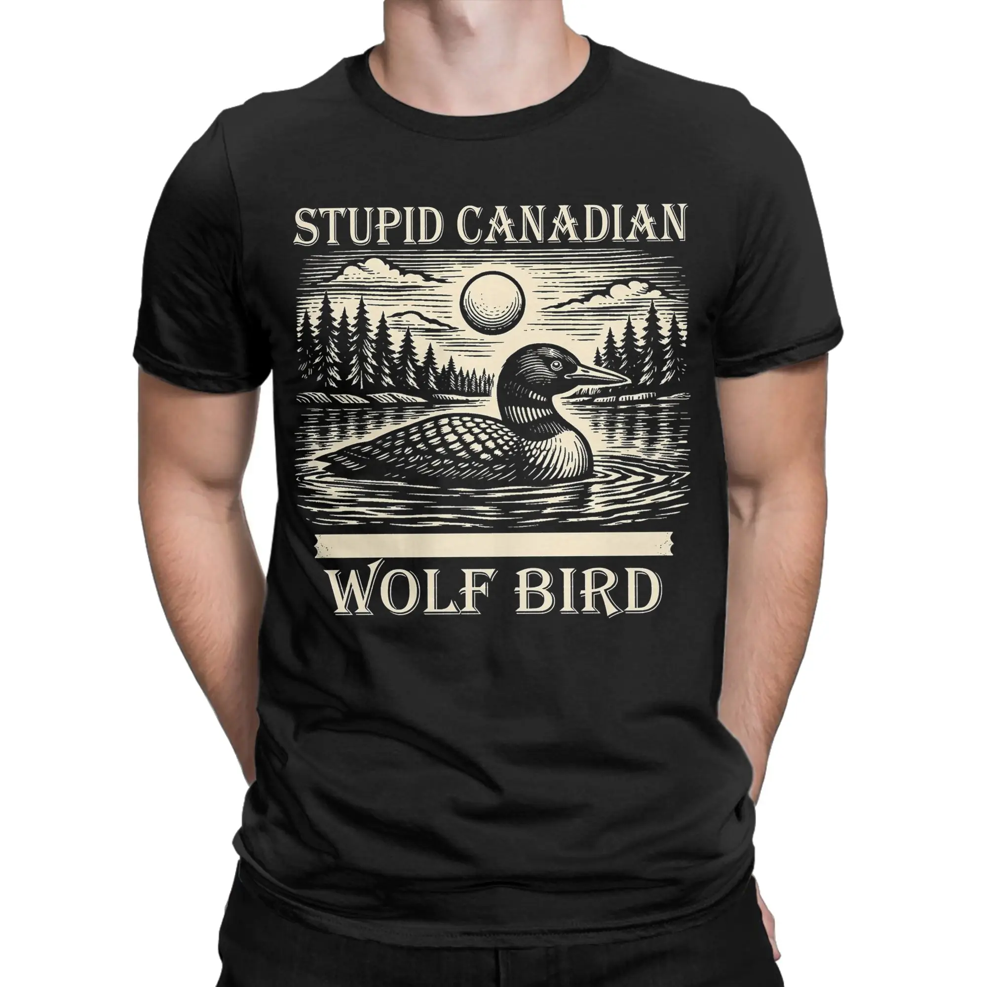 Men T-Shirts Stupid Canadian W - Summer Clothing Ideas Men recension och pris