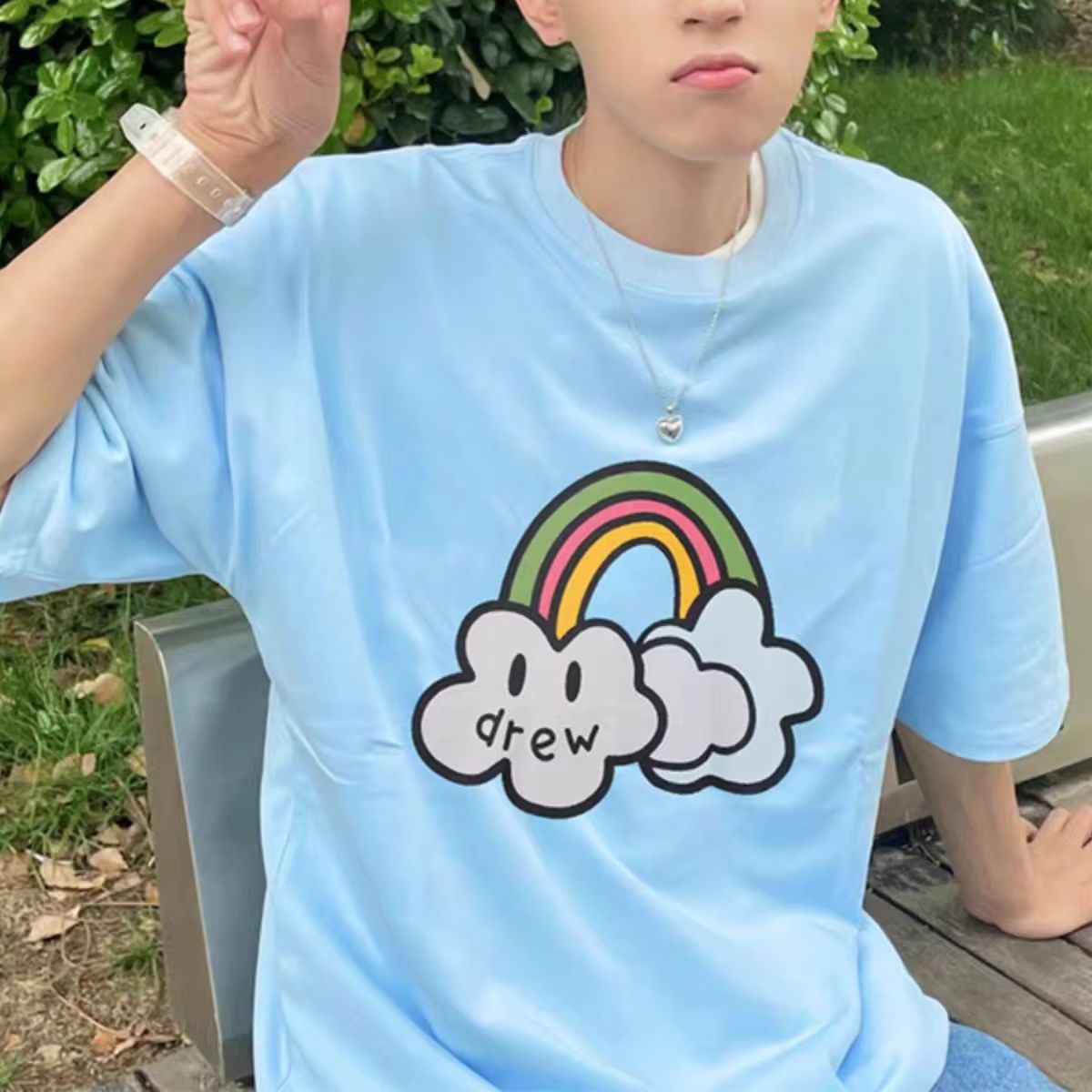 Drew House New Mens Clothing E - Summer Clothing Logo recension och pris