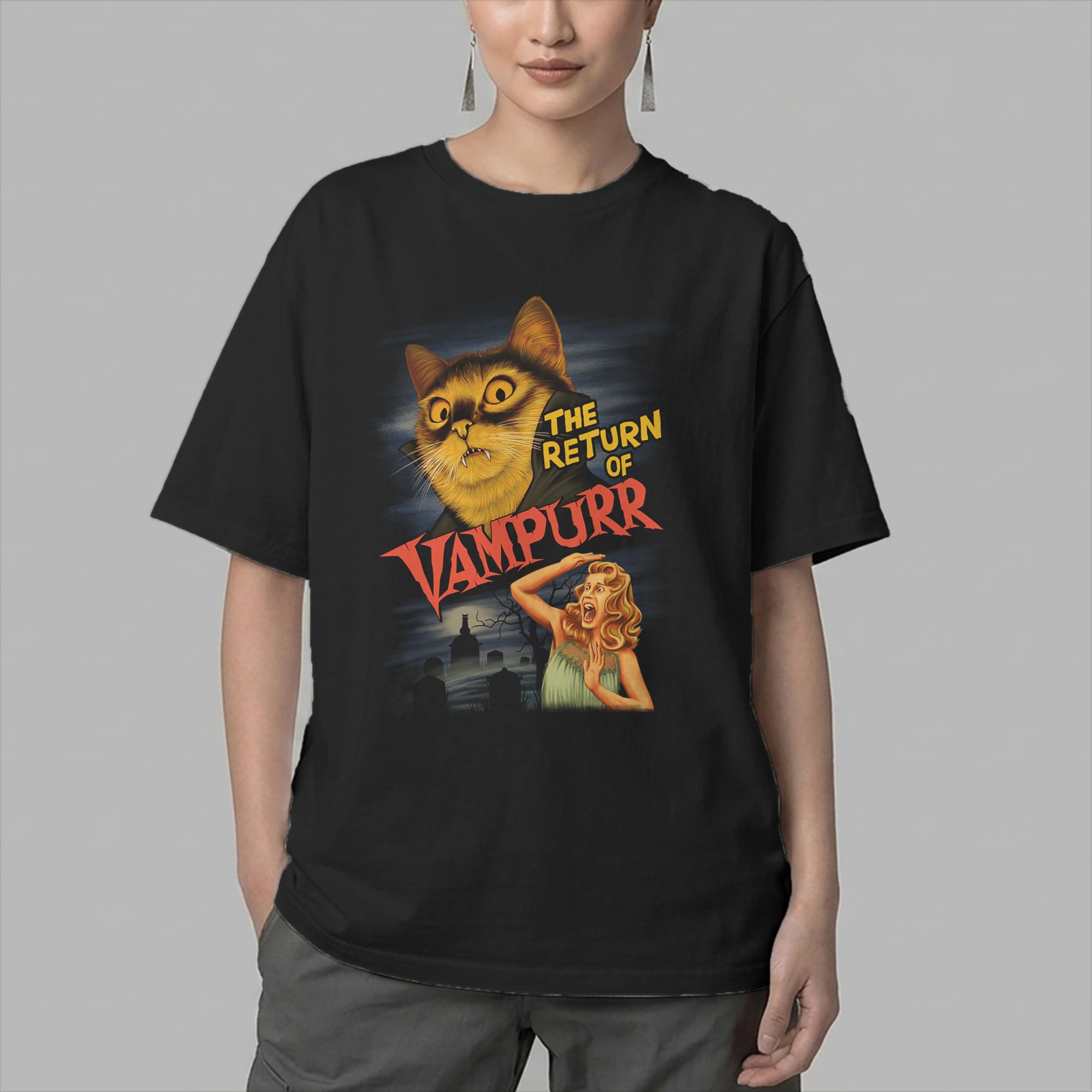 Men The Return of Vampurr Cat  - Summer Clothing Ideas Men recension och pris