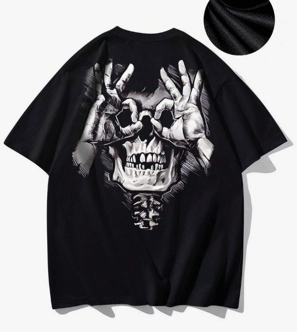 2026 Popular Men's Skull Graph - Summer Clothing Trends For Men 2026 recension och pris