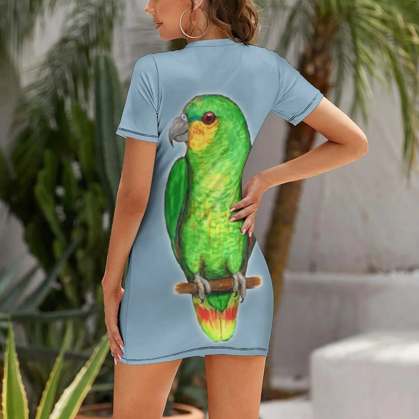 Orange winged amazon parrot Sh - Summer Clothing Amazon recension och pris