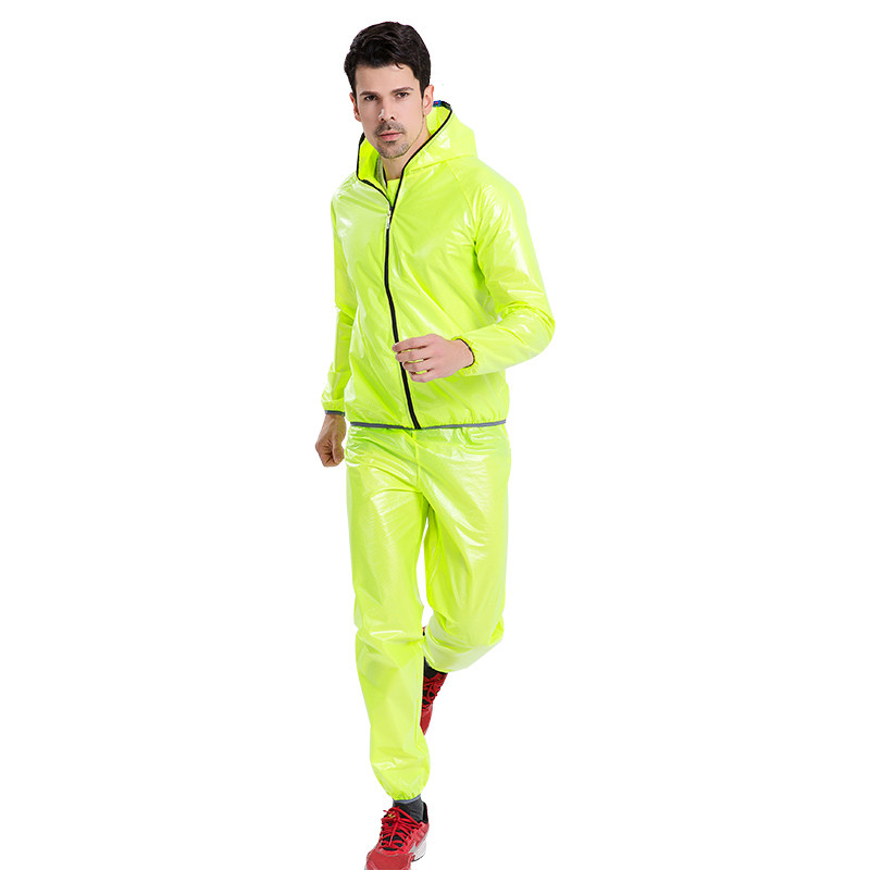 NEW Waterproof thin cycling ra - Summer Rain Clothing recension och pris