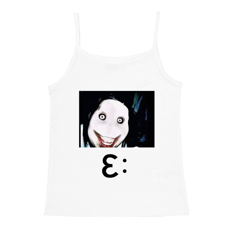 Goth Laugh Out Loud Anime Prin - Zara Summer Clothing For Women recension och pris