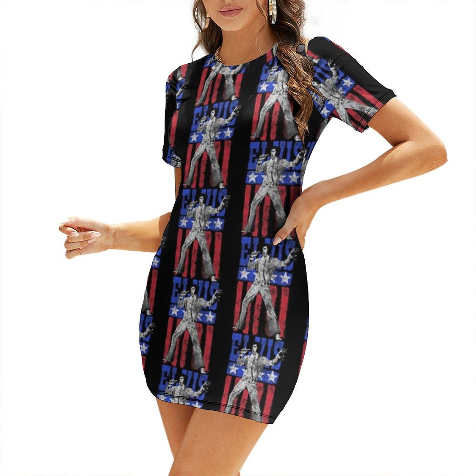 American Flag Man Short-Sleeve - Summer Clothing Trends For Men 2026 recension och pris