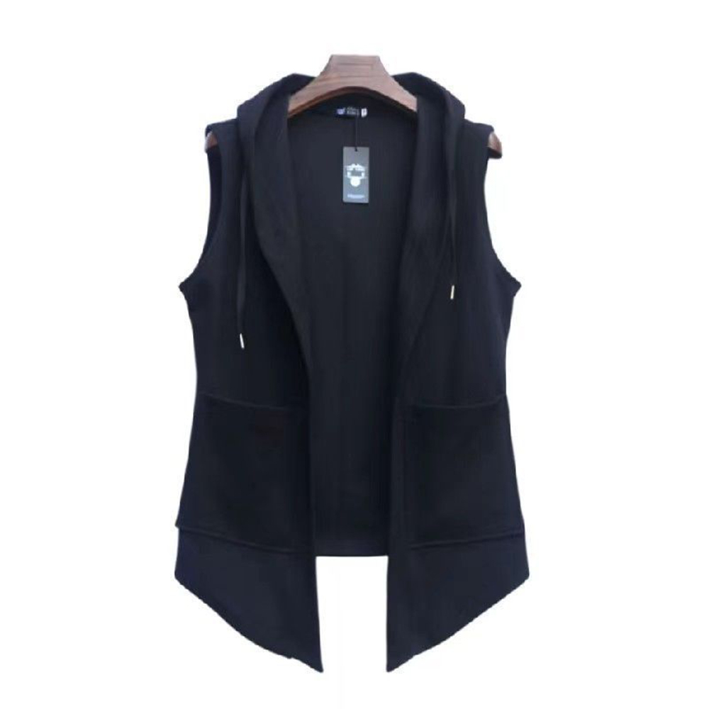 XS-5XL Mens Pocket Hooded Vest - Summer Clothing Trends For Men 2026 recension och pris