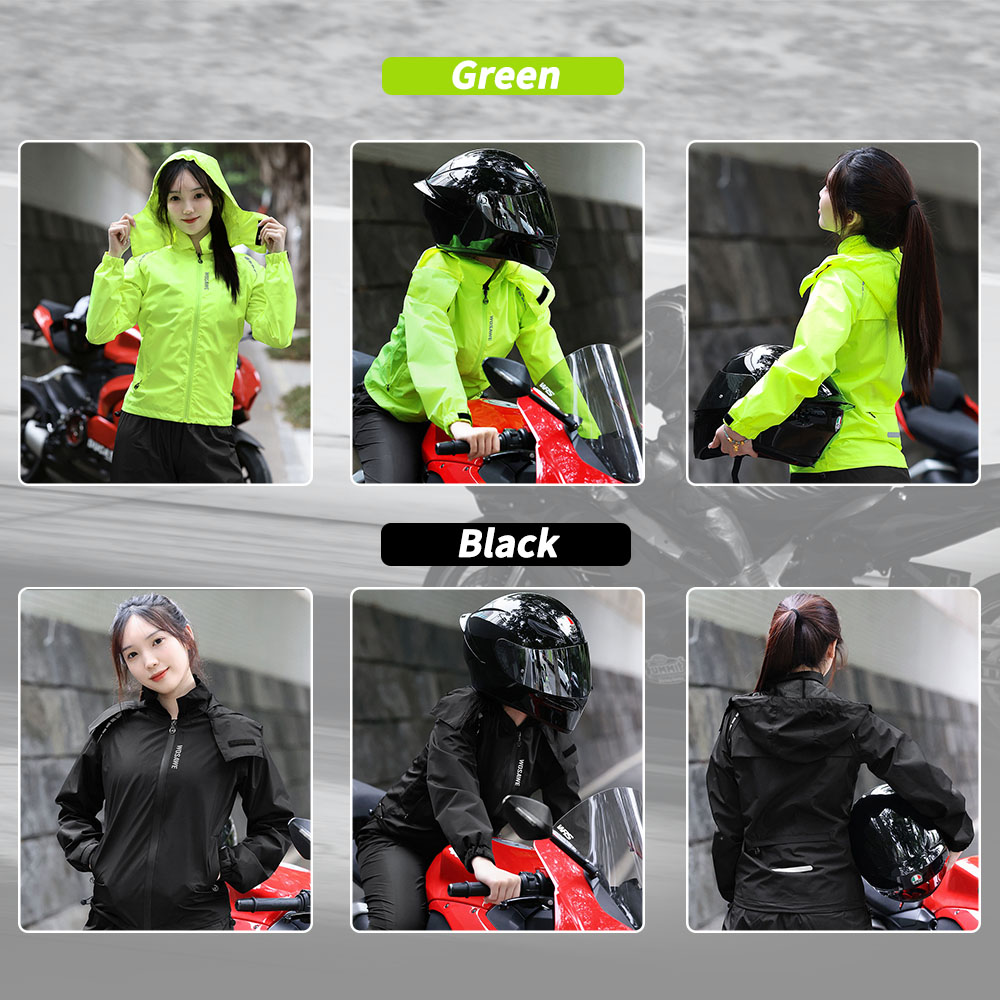 WOSAWE Cycling Raincoat Women  - Summer Rain Clothing recension och pris