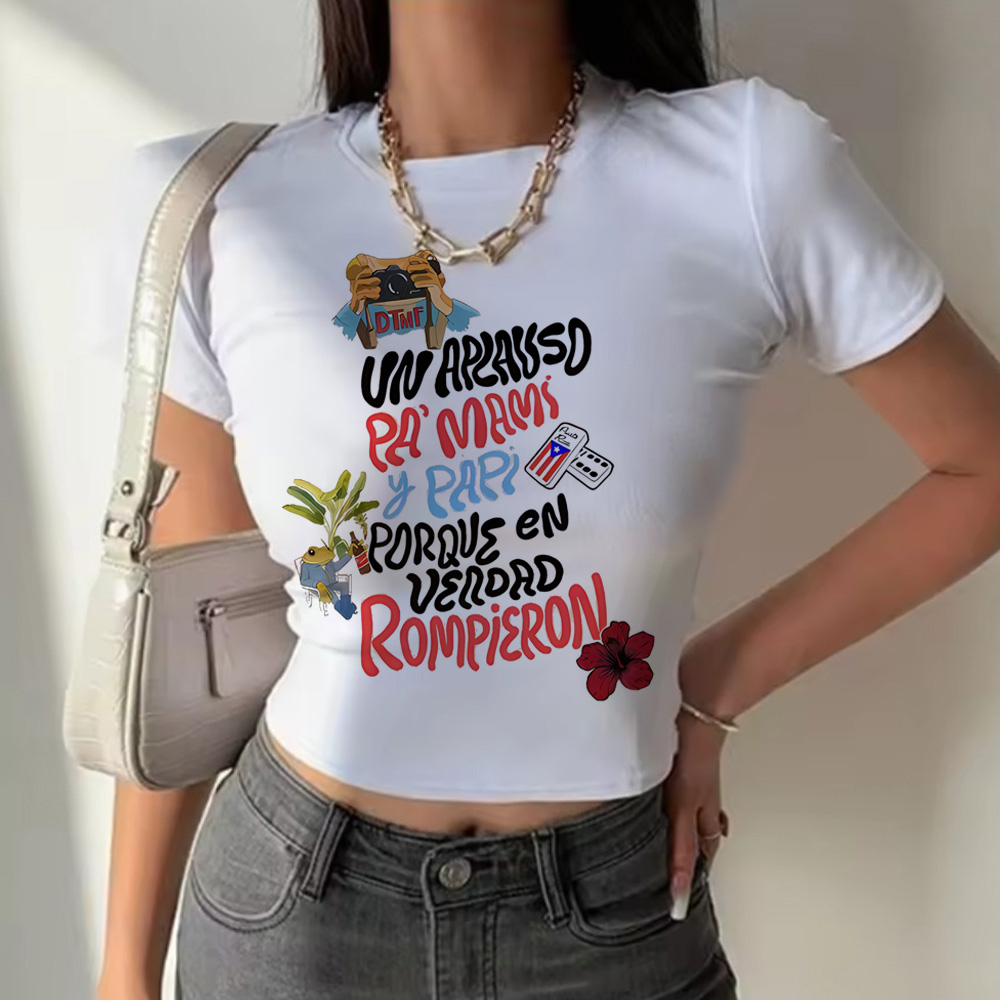 2026 Rapper Bad Bunny Tank Top - Summer Clothing Logo recension och pris
