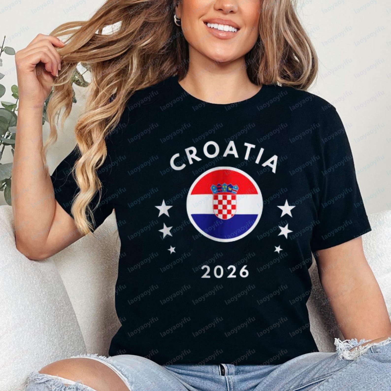 Croatia 2026 Tee Croatia Flag  - Summer Clothing Trends For Men 2026 recension och pris