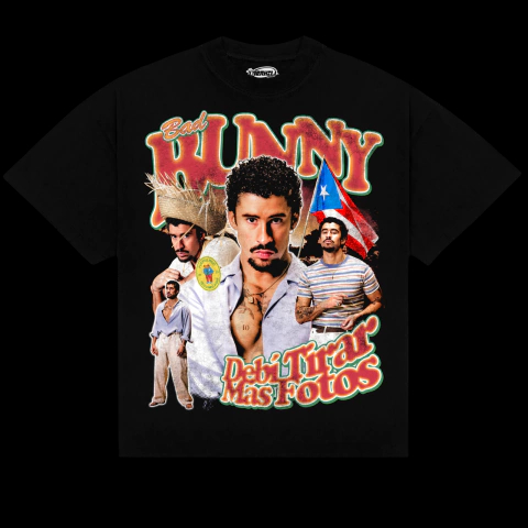 2026 Limited Hip Hop BAD BUNNY - Summer Clothing Trends For Men 2026 recension och pris