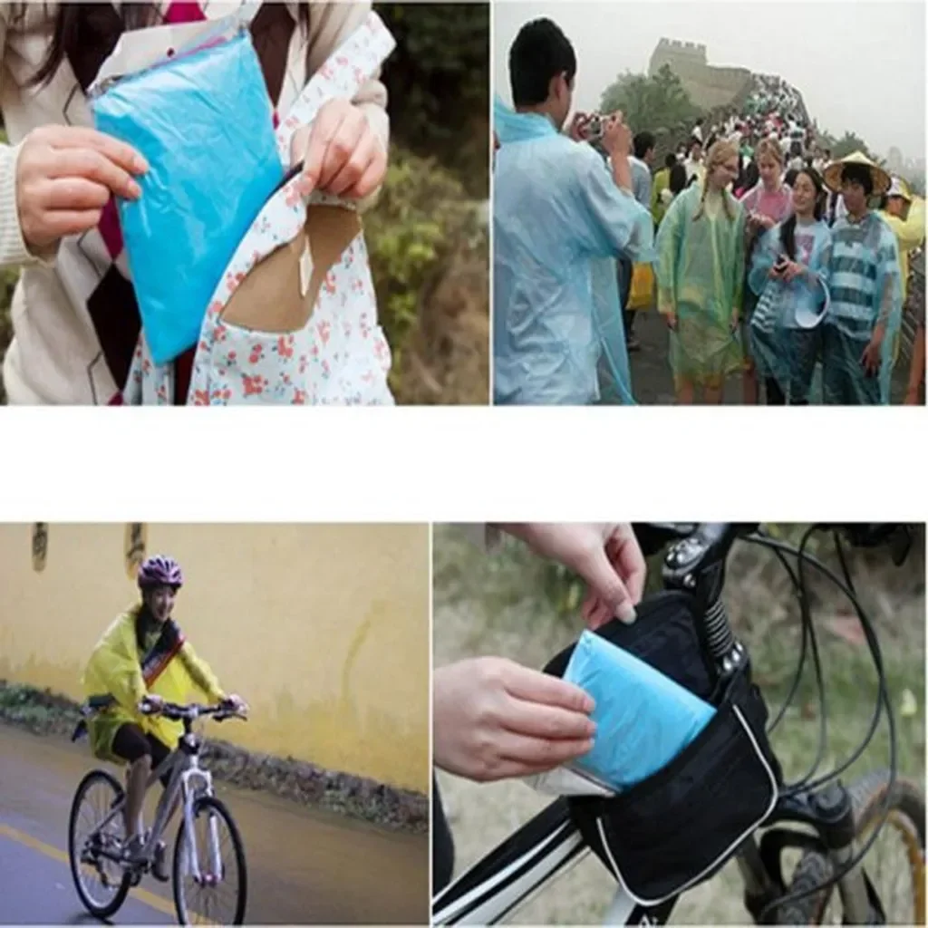 5/10PC Disposable Raincoat Adu - Summer Rain Clothing recension och pris