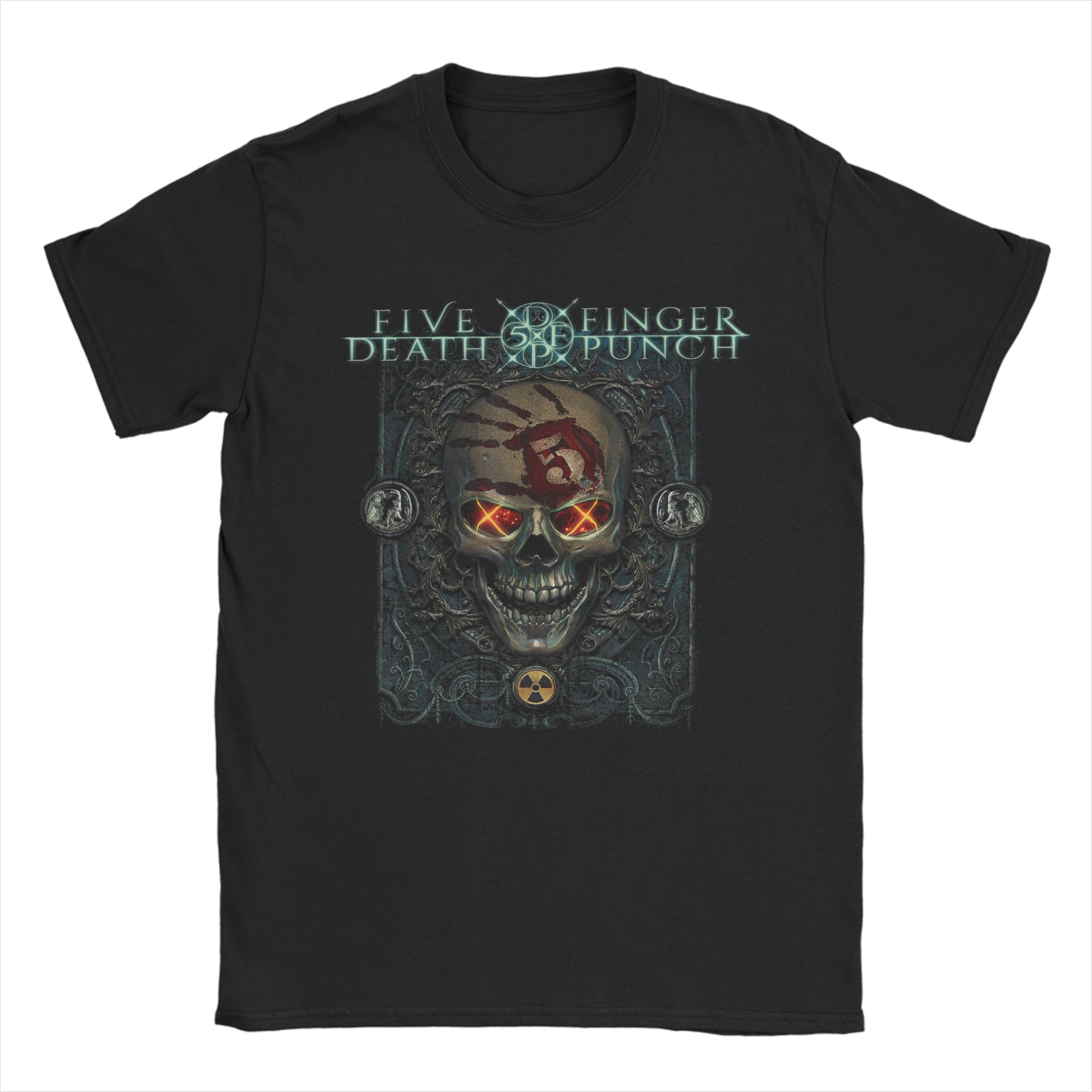 Men T Shirt 5FDP Iron Skull T- - Summer Clothing Ideas Men recension och pris