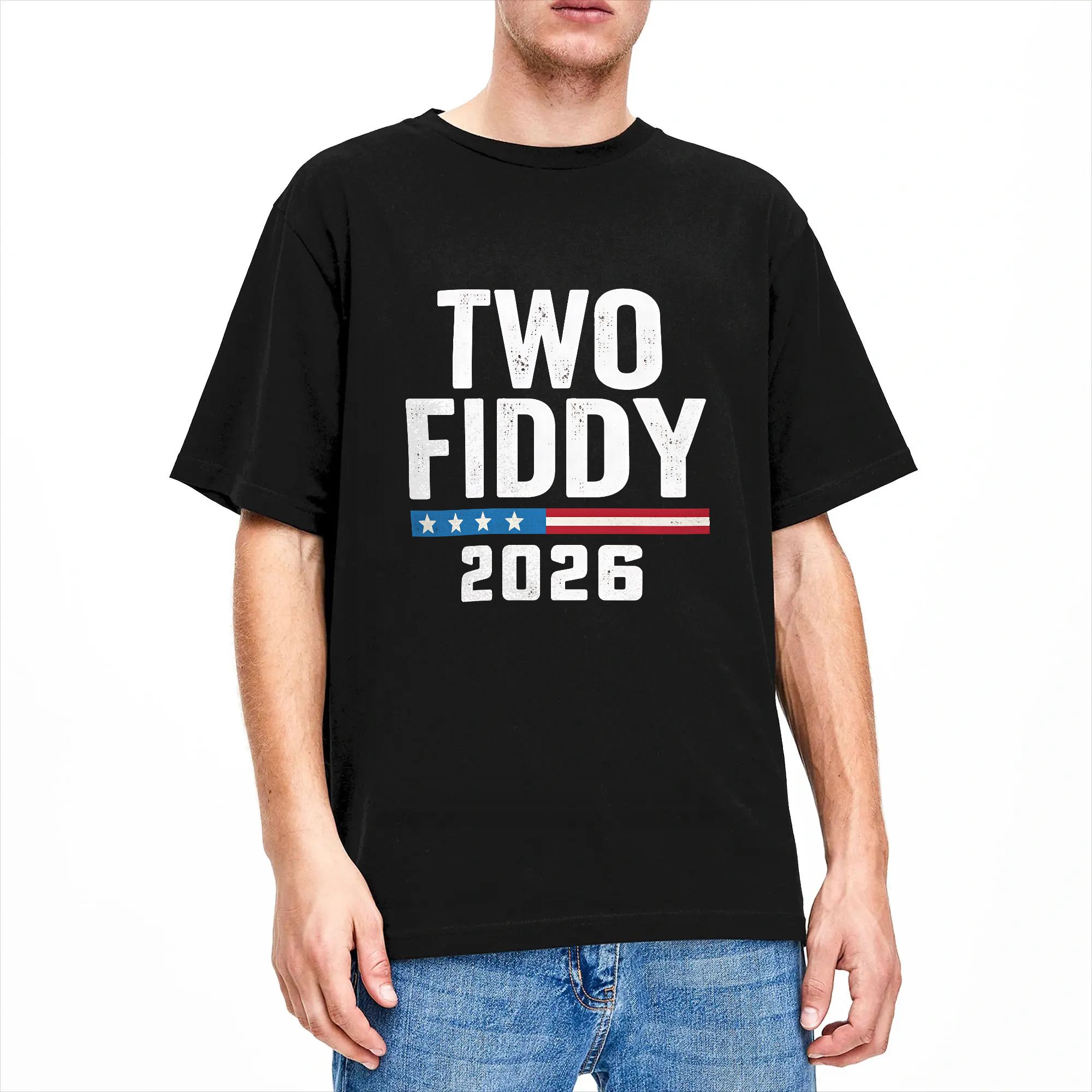 Man T Shirt Two Fiddy 2026 T S - Summer Clothing Ideas Men recension och pris
