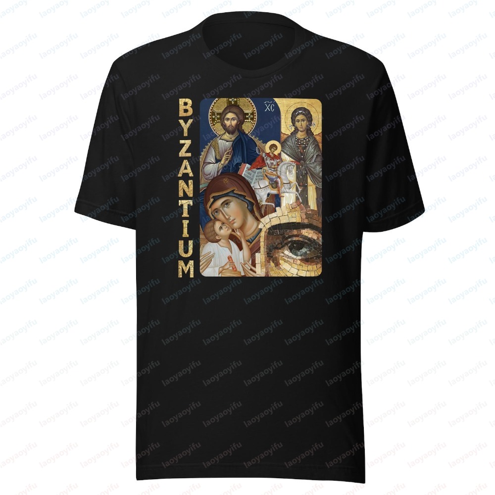 Byzantium Icon Unisex Print Te - Summer Clothing Ideas Men recension och pris