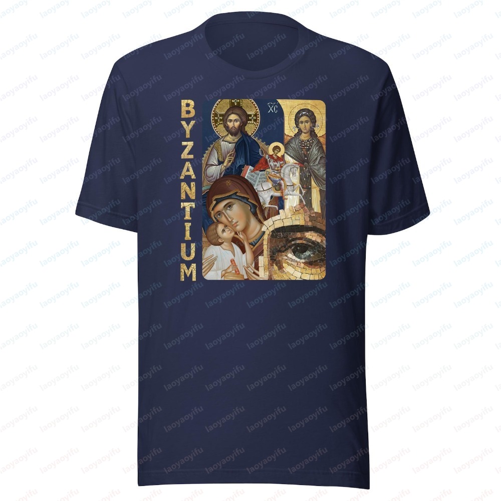 Byzantium Icon Unisex Print Te - Summer Clothing Ideas Men recension och pris